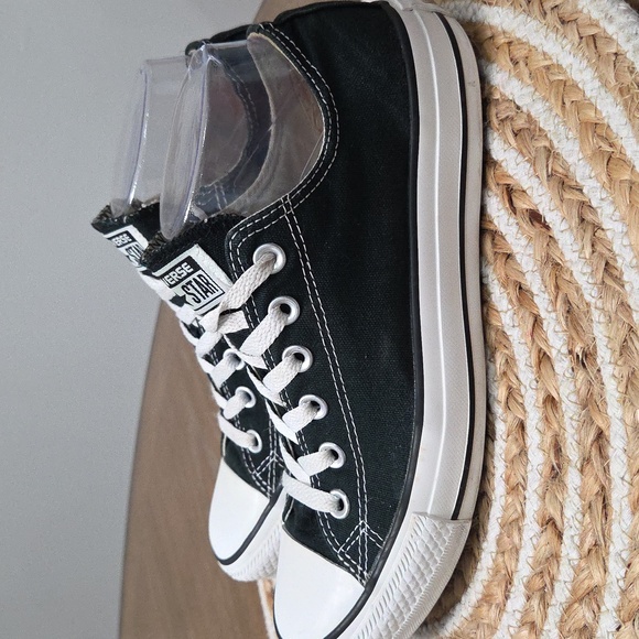 Converse Chuck Taylor All Star Black Lowtop Unisex 8W/6M - Picture 4 of 9